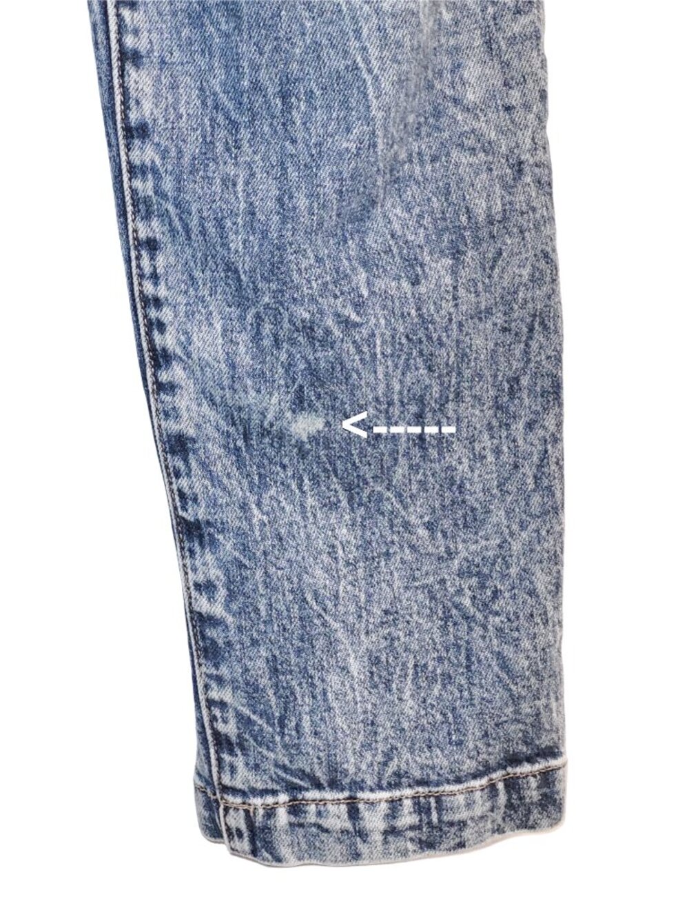 Jonathan Simkhai Standard Theo Pleated Belted High Waist Crop Jeans - Picture 6 of 9